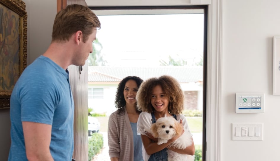 Jamestown home with ADT Smart Locks